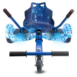Hoverkart Blue Galaxy Bundle Blue Camo 6.5 Bluetooth Hoverboard