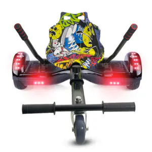 Hoverkart Hip Hop Bundle Black 6.5 Bluetooth Hoverboard