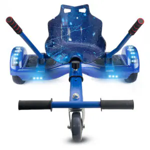 Hoverkart Blue Galaxy Bundle Blue 6.5 Bluetooth Hoverboard